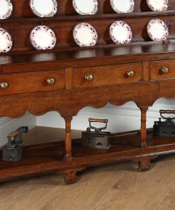 Antique George III Montgomeryshire Oak Potboard Dresser (Circa 1780)