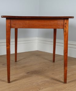 Antique French Cherry Wood Provincial Side / Small Refectory Table (Circa 1850)